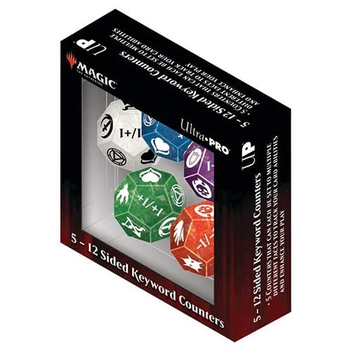 Ultra Pro MtG: Keyword Counter 12-Sided Dice Set Magic The Gathering 3 Ultra Pro MtG: Keyword Counter 12-Sided Dice Set Magic The Gathering