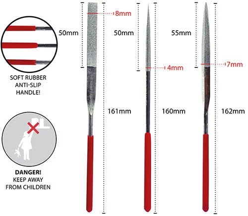Army Painter Miniature & Model File Set Games Workshop 3 Army Painter Miniature & Model File Set Games Workshop