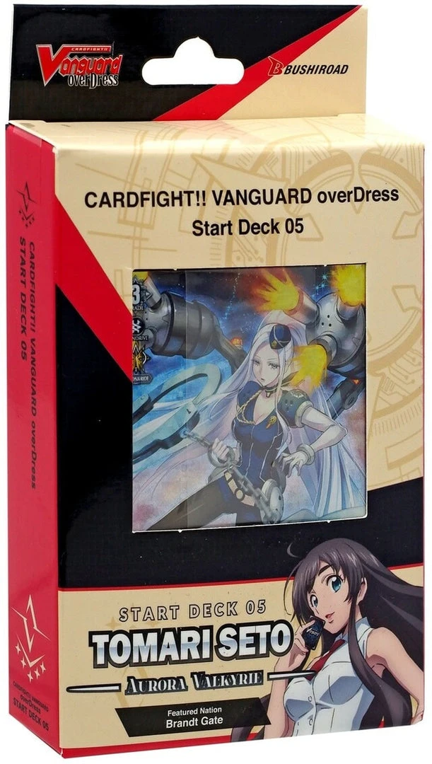 Bushiroad Cardfight Vanguard OverDress Tomari Seto Aurora Valkyrie Start Deck #05 3 Bushiroad Cardfight Vanguard OverDress Tomari Seto Aurora Valkyrie Start Deck #05