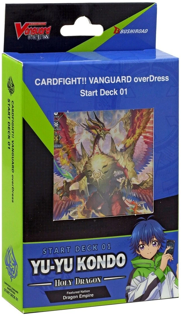 Bushiroad Cardfight Vanguard OverDress Yu-Yu Kondo Holy Dragon Start Deck #01 3 Bushiroad Cardfight Vanguard OverDress Yu-Yu Kondo Holy Dragon Start Deck #01