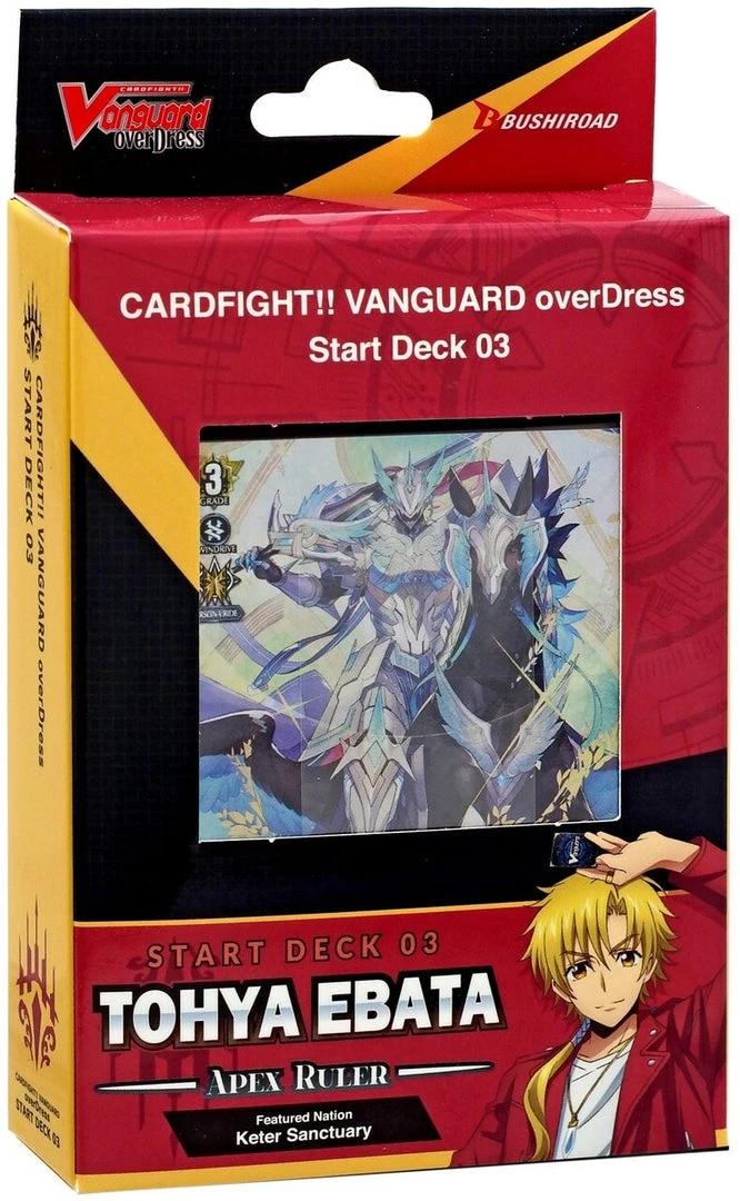 Bushiroad Cardfight Vanguard OverDress Tohya Ebata Apex Ruler Start Deck #03 3 Bushiroad Cardfight Vanguard OverDress Tohya Ebata Apex Ruler Start Deck #03
