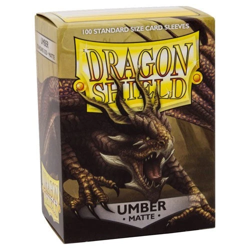 Arcane Tinmen Gaming Accessories Dragon Shield: Umber - Matte (100) 3 Arcane Tinmen Gaming Accessories Dragon Shield: Umber - Matte (100)