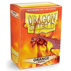 Arcane Tinmen Gaming Accessories Dragon Shield: Orange -matte (100)
