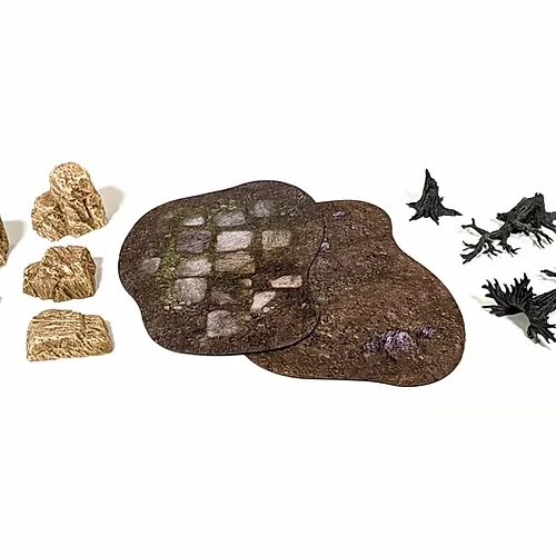 Monster Fight Club Scenery & Terrain MFC - Barren Ground 4 Monster Fight Club Scenery & Terrain MFC - Barren Ground