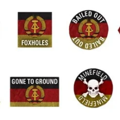 Battlefront Team Yankee : East German Token Set