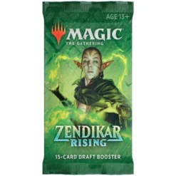 Wizards Of The Coast Magic The Gathering MtG: Zendikar Rising Draft Booster Pack