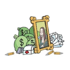 Repos Cash N Guns Board Games