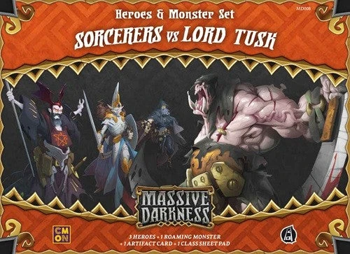 CMON Massive Darkness - Sorcerers Vs. Lord Tusk CMon Boxed Games 3 CMON Massive Darkness - Sorcerers Vs. Lord Tusk CMon Boxed Games