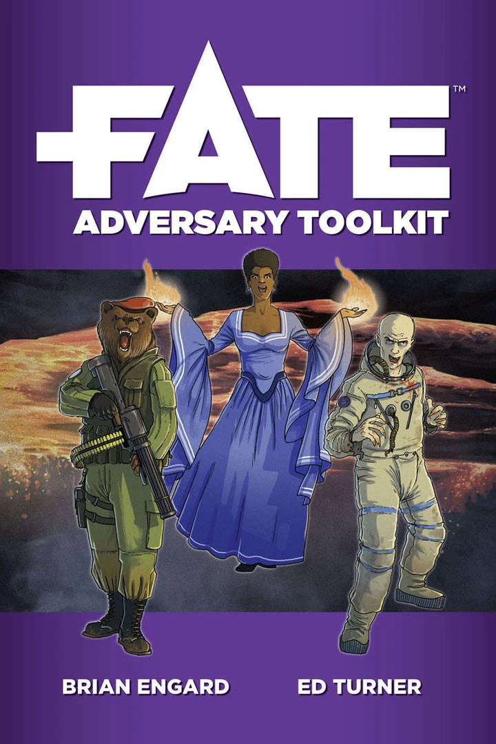 Evil Hat Productions Role Playing Games Fate - Adversary Toolkit 3 Evil Hat Productions Role Playing Games Fate - Adversary Toolkit