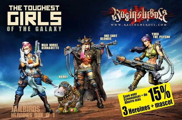 Raging Heroes The Toughest Girls Of The Galaxy-Jailbirds Warhammer 40,000 3 Raging Heroes The Toughest Girls Of The Galaxy-Jailbirds Warhammer 40,000