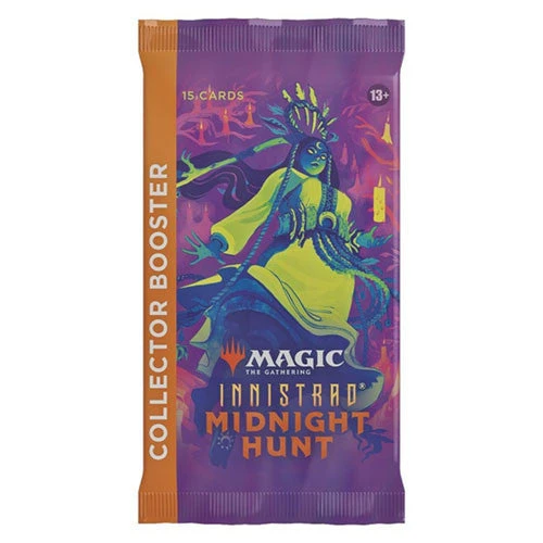 Wizards Of The Coast Magic The Gathering MtG: Innistrad : Midnight Hunt Collector's Booster 3 Wizards Of The Coast Magic The Gathering MtG: Innistrad : Midnight Hunt Collector's Booster