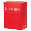 Ultrapro Poly Deck Box - Red 2 Ultrapro Poly Deck Box - Red