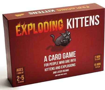 Card Games Exploding Kittens 3 Card Games Exploding Kittens