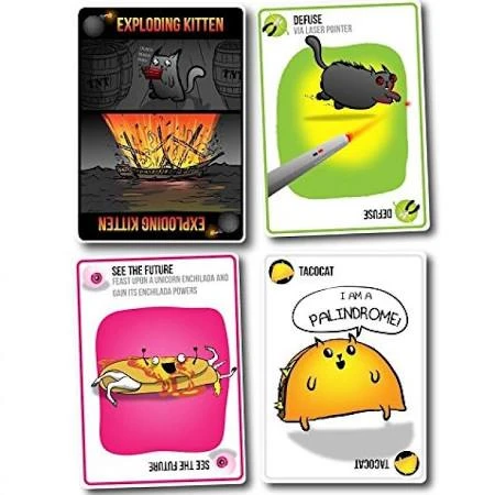 Card Games Exploding Kittens 5 Card Games Exploding Kittens