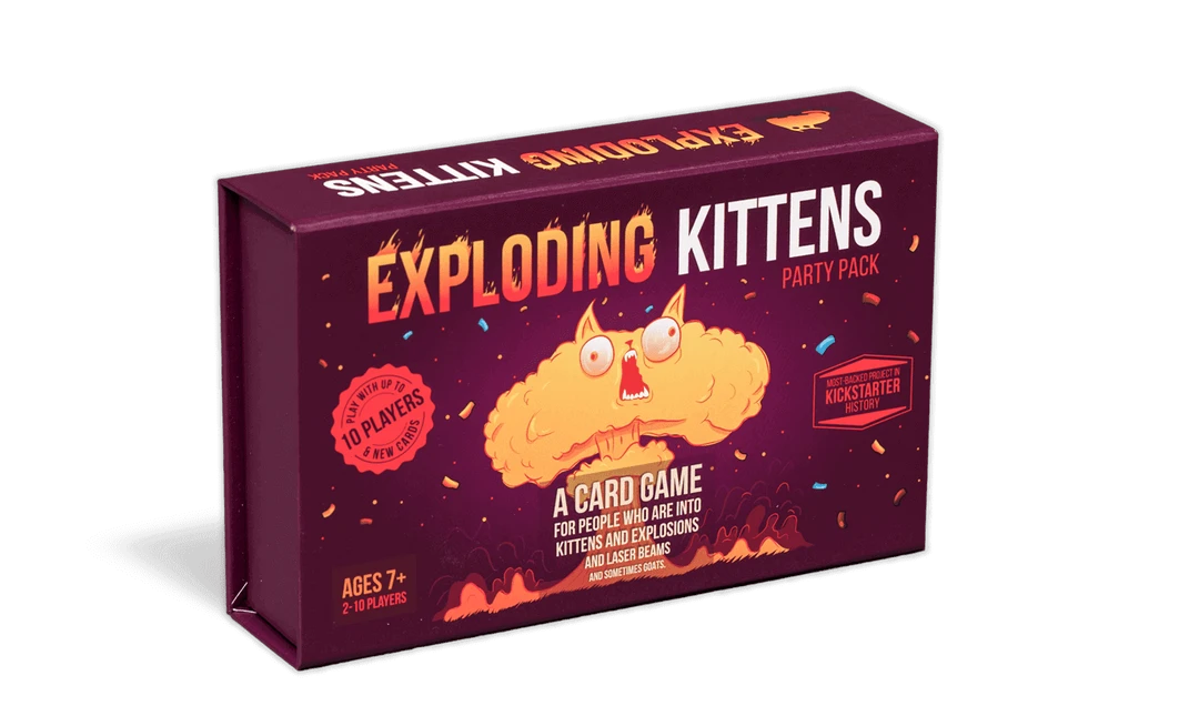 Exploding Kittens - Party Pack Card Games 3 Exploding Kittens - Party Pack Card Games