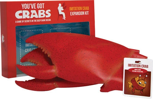 Exploding Kittens You've Got Crabs : Imitation Crab Expansion Kit Card Games 3 Exploding Kittens You've Got Crabs : Imitation Crab Expansion Kit Card Games