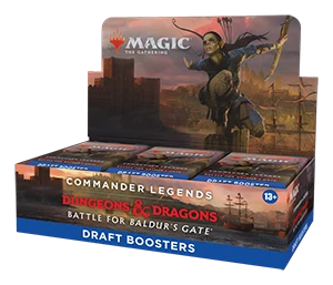 Wizards Of The Coast Magic The Gathering MtG: Battle For Baldur's Gate Draft Booster Box 3 Wizards Of The Coast Magic The Gathering MtG: Battle For Baldur's Gate Draft Booster Box