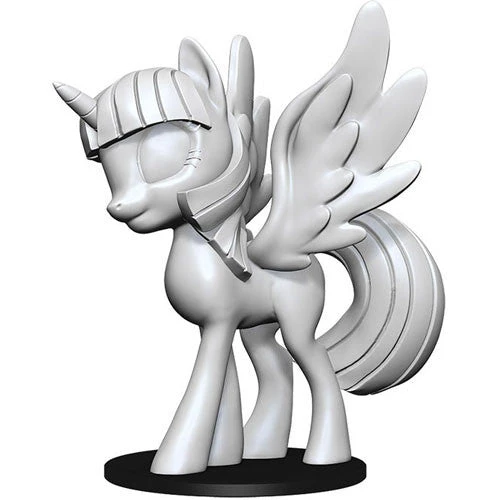 Wizkids My Little Pony Deep Cuts Unpainted Miniatures: W1 Twilight Sparkle Hobby Products 3 Wizkids My Little Pony Deep Cuts Unpainted Miniatures: W1 Twilight Sparkle Hobby Products