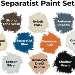 Fantasy Flight Separatist Paint Set Star Wars Legion