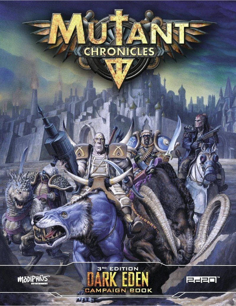 Modiphius Mutant Chronicles 3rd Edition: Dark Eden Campaign Book 3 Modiphius Mutant Chronicles 3rd Edition: Dark Eden Campaign Book