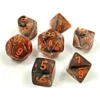 Chessex : Lab Dice - Nebula Copper Matrix/Blue Polyhedral 7-die Set Gaming Accessories 2 Chessex : Lab Dice - Nebula Copper Matrix/Blue Polyhedral 7-die Set Gaming Accessories