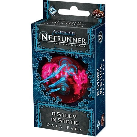 Fantasy Flight Android Netrunner - Data Pack : A Study In Static 3 Fantasy Flight Android Netrunner - Data Pack : A Study In Static