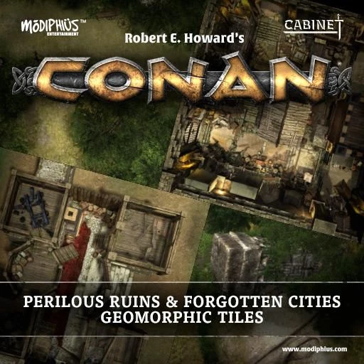 Modiphius Conan RPG: Perilous Ruins & Forgotten Cities 3 Modiphius Conan RPG: Perilous Ruins & Forgotten Cities