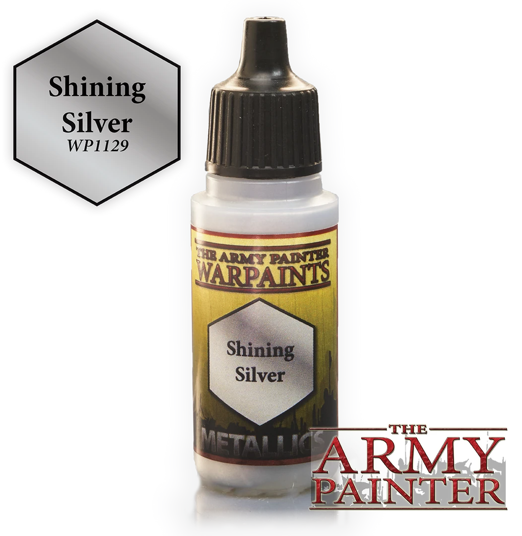 Army Painter - Shining Silver Paints 3 Army Painter - Shining Silver Paints