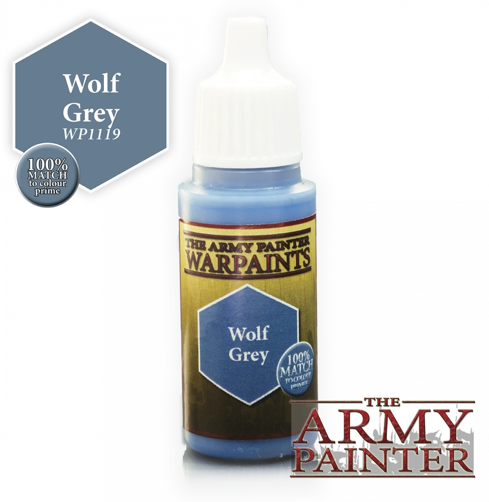 Army Painter - Wolf Grey Paints 3 Army Painter - Wolf Grey Paints