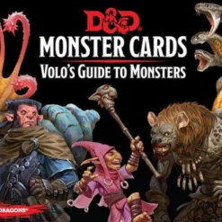 Gale Force Nine Dungeons & Dragons - Monster Cards - Volo's Guide To Monsters