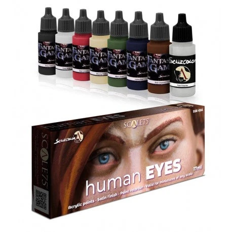 Scale75 Paints Human Eyes Paint Set 3 Scale75 Paints Human Eyes Paint Set