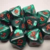 Chessex : Set Of 10 Ankh D10s Gaming Accessories 2 Chessex : Set Of 10 Ankh D10s Gaming Accessories