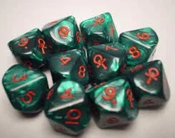 Chessex : Set Of 10 Ankh D10s Gaming Accessories