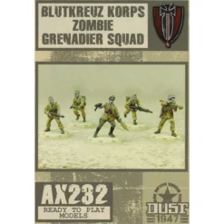 DUST Dust 1947 Blutkreuz Zombie Grenadier Squad