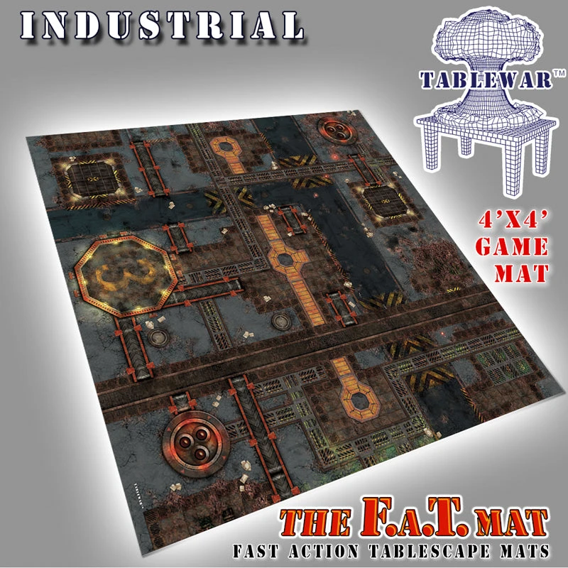 TableWar Industrial 4 X 4 FAT Mat 3 TableWar Industrial 4 X 4 FAT Mat