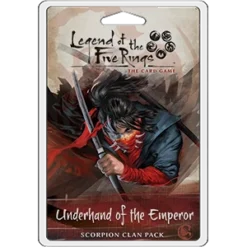 Fantasy Flight Legend Of The Five Rings - LCG : Underhand Of The Emperor (clan Pack) Board Games