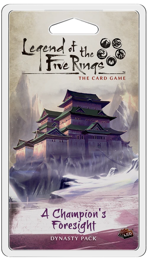 Fantasy Flight Legend Of The Five Rings - LCG : A Champion's Foresight 3 Fantasy Flight Legend Of The Five Rings - LCG : A Champion's Foresight