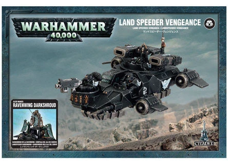 Games Workshop Ravenwing Land Speeder Vengeance / Darkshroud 9 Games Workshop Ravenwing Land Speeder Vengeance / Darkshroud