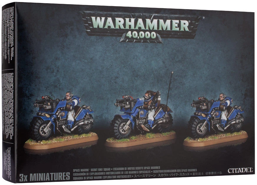 Games Workshop Scout Bike Squad 3 Games Workshop Scout Bike Squad