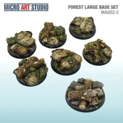 CMON Micro Art Forest Large Bases
