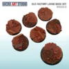 CMON Micro Art Old Factory Large Bases 2 CMON Micro Art Old Factory Large Bases