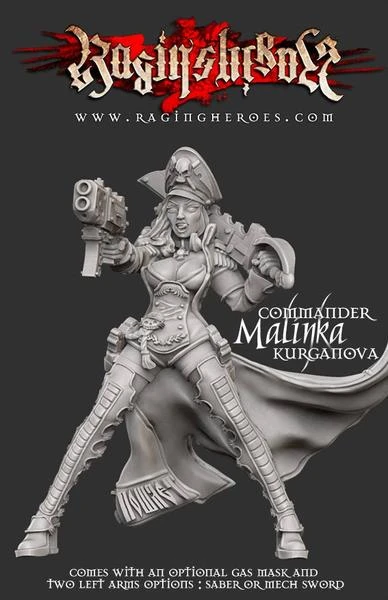Raging Heroes Warhammer 40,000 TGG - Commander Malinka Kurganova 3 Raging Heroes Warhammer 40,000 TGG - Commander Malinka Kurganova