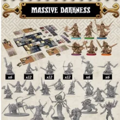CMON Massive Darkness CMon Boxed Games 8 CMON Massive Darkness CMon Boxed Games