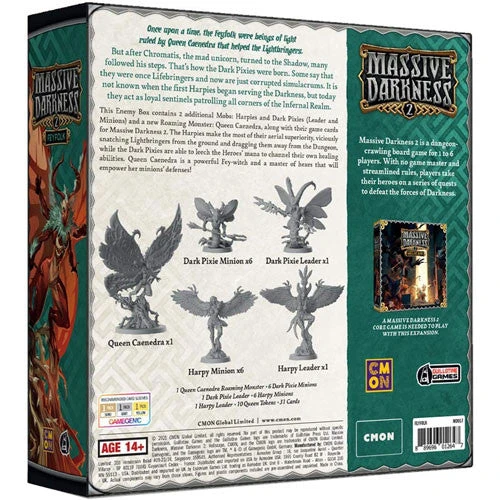 CMON Massive Darkness 2 : Feyfolk Enemy Box CMon Boxed Games 4 CMON Massive Darkness 2 : Feyfolk Enemy Box CMon Boxed Games