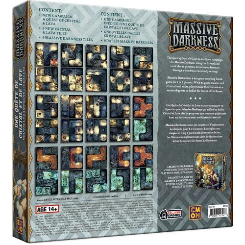 CMON Massive Darkness : Original Tile Set CMon Boxed Games 4 CMON Massive Darkness : Original Tile Set CMon Boxed Games