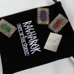 Pendelhaven Role Playing Games Fate Of The Norns ~ Ragnarok : Futhark Stainless Steel Runes Set