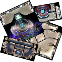 Modiphius Star Trek Adventures RPG : The Next Generation Starfleet Tile Set Role Playing Games