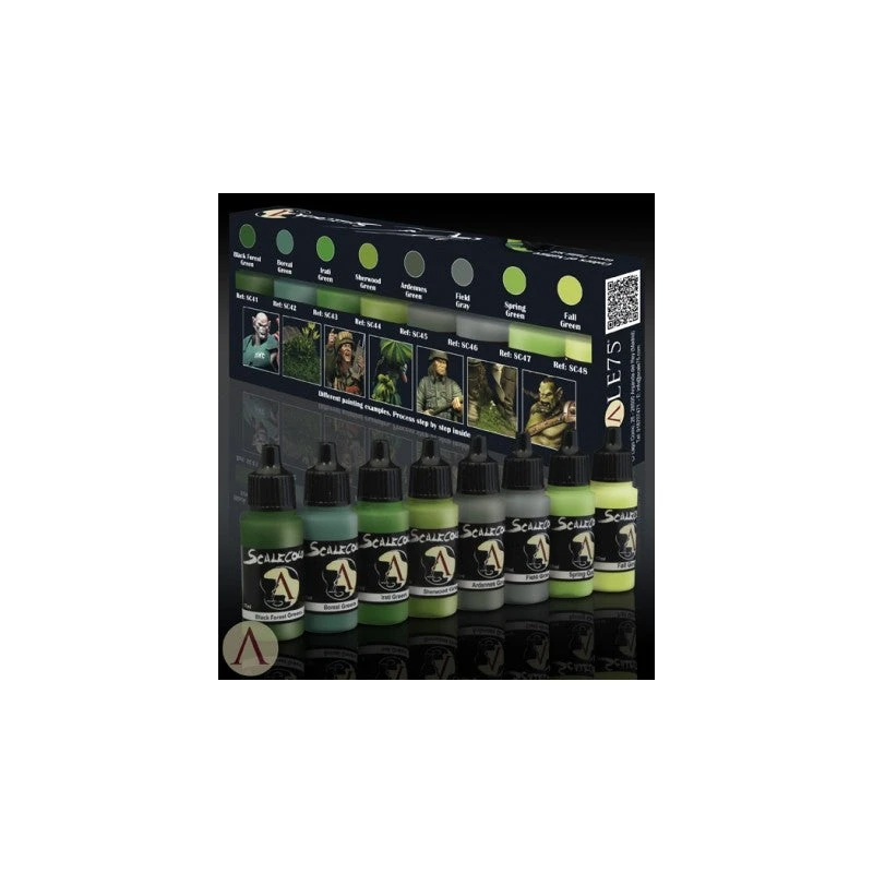 Scale75 Colors Of Nature Paint Set 4 Scale75 Colors Of Nature Paint Set