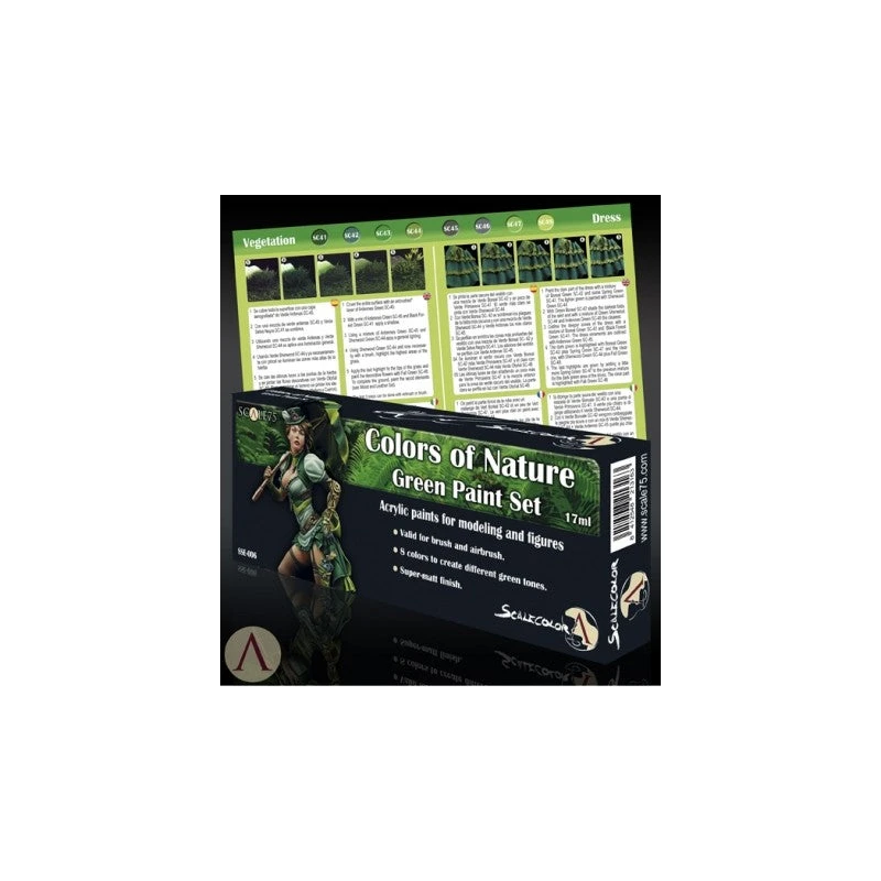Scale75 Colors Of Nature Paint Set 5 Scale75 Colors Of Nature Paint Set