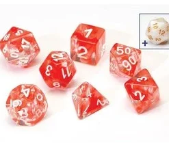 Sirius Dice Set - Red Cloud Dungeons & Dragons